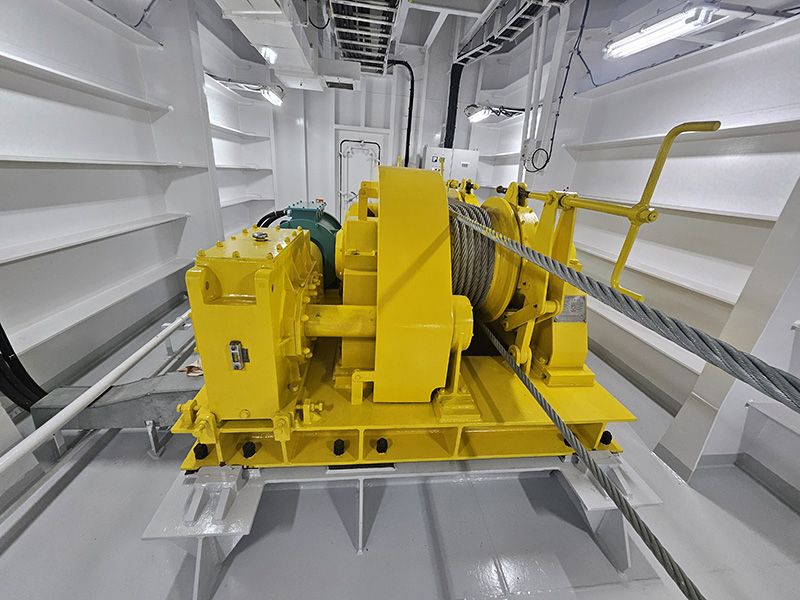 電動摩擦式絞車200kN